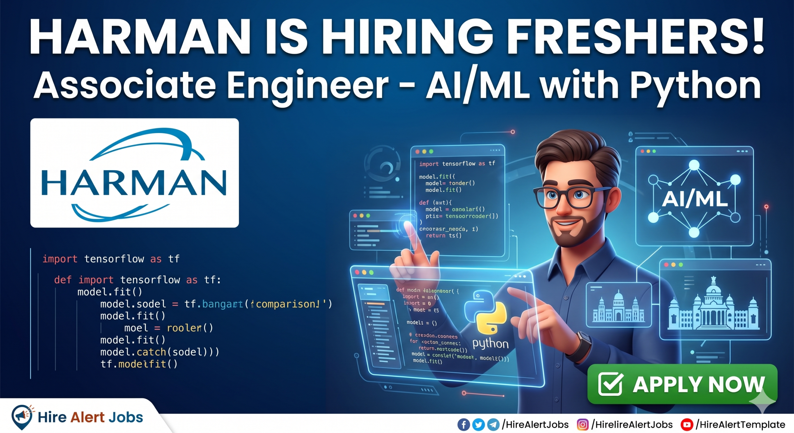 Harman Bangalore Hiring AI ML Engineer for Freshers