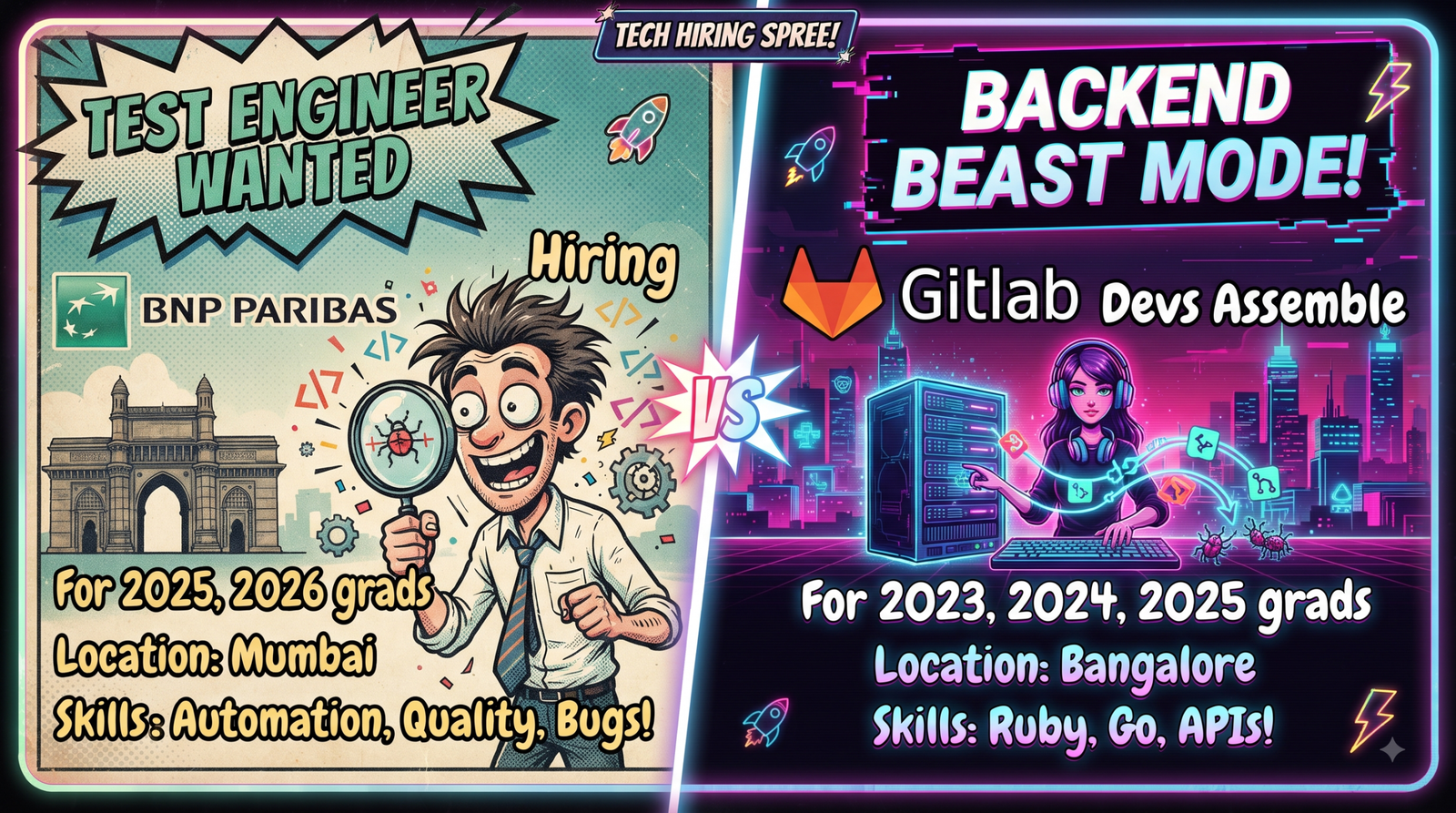 GitLab Recruitment 2026: Backend Developer for 2023, 2024 & 2025 Grads | Bangalore
